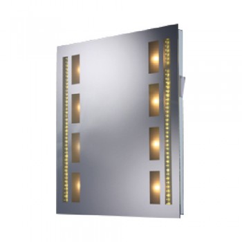 20-263 DİKDÖRTGEN LEDLİ AYNA 60X80 CM