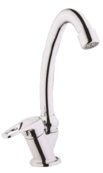 Arsu Nergis Serisi Mix Mermer Üstü Tekli Bat.-U.Kuğu Boru-Açık Kol